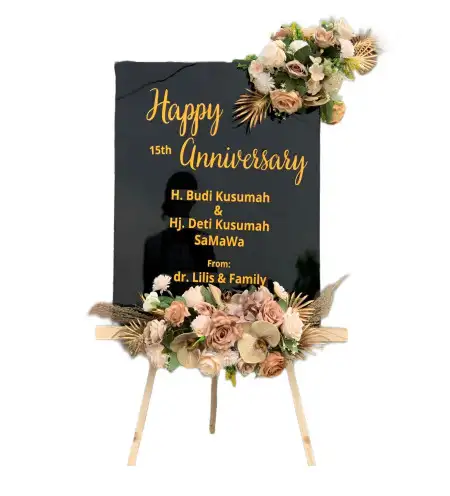 Papan Bunga Akrilik Kemangkon