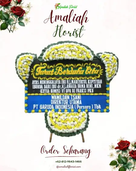 Papan Bunga Duka Kemangkon